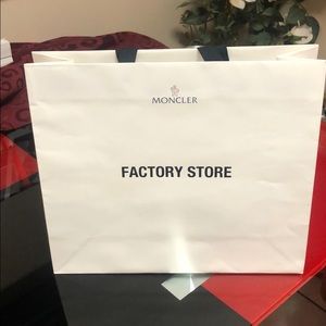 Moncler gift bag